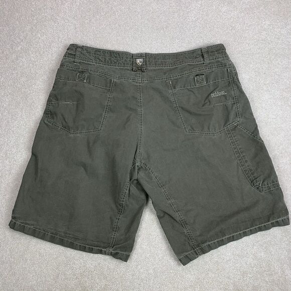 Kuhl Men’s Vintage Patina Dye Hiking Shorts Zip Cargo Pockets Size 40 - Picture 6 of 13